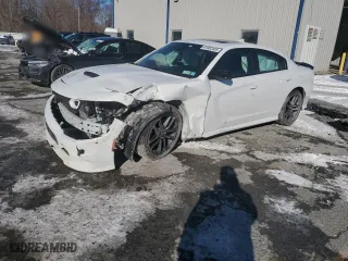 2022 Dodge Charger GT with VIN 2C3CDXMG9NH127970, listed as a Copart auction lot 41902405 with 61,109 mi miles and Salvage Title. Bid and sale history available at carsss.com. Image 1.