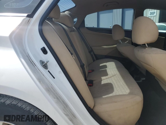 2013 Hyundai Sonata GLS with VIN 5NPEB4AC8DH659727, listed as a Copart auction lot 54721785 with 111,606 mi miles and Salvage Title. Bid and sale history available at carsss.com. Image 10.
