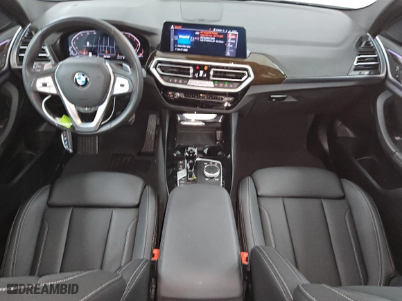 2024 BMW X3 xDrive30i with VIN 5UX53DP06R9V46500, listed as a Copart auction lot 53400455 with 31,285 mi miles and Clean Title. Bid and sale history available at carsss.com. Image 8.