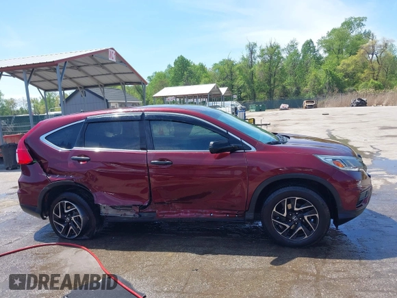 2016 Honda CR-V SE with VIN 2HKRM4H42GH715661, listed as a IAAI auction lot 42077889 with 77,402 mi miles and . Bid and sale history available at carsss.com. Image 13.