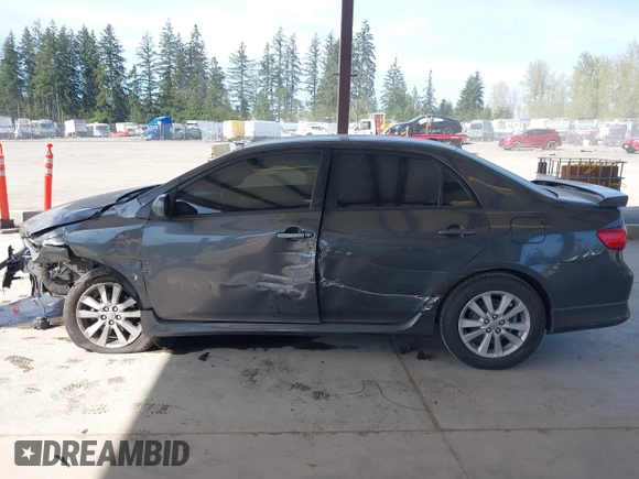 2010 Toyota Corolla with VIN 1NXBU4EE3AZ286182, listed as a IAAI auction lot 42047243 with 1 mi miles. Bid and sale history available at carsss.com. Image 13.