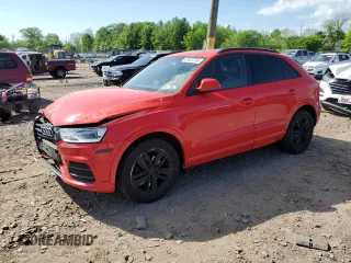2016 Audi Q3 Premium Plus z VIN WA1BFCFS3GR015125, wystawiony jako Copart lot #55320745 z przebiegiem 99 240 mil mil oraz Szkody całkowita. Historia ofert i sprzedaży dostępna na DreamBid. Obrazek 1.