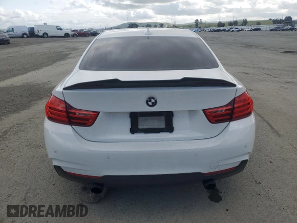 2015 BMW 4 Series 435i with VIN WBA3R1C51FK194208, listed as a Copart auction lot 50920225 with 114,894 mi miles and Salvage title. Bid and sale history available at DreamBid. Image 6.