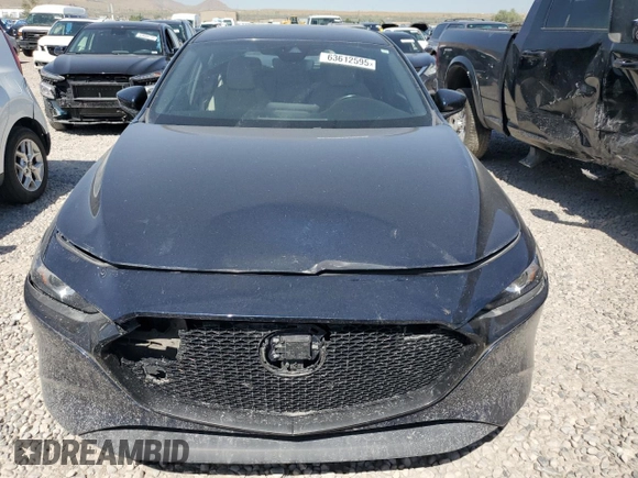 2019 Mazda 3 with VIN JM1BPAJMXK1119554, listed as a Copart auction lot 63612595 with 78,812 mi miles and Salvage title. Bid and sale history available at DreamBid. Image 5.