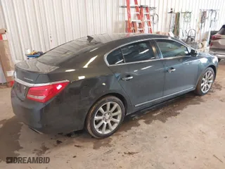 2014 Buick LaCrosse Premium I with VIN 1G4GD5G36EF305227, listed as a IAAI auction lot 41663704 with 142,230 mi miles. Bid and sale history available at carsss.com. Image 4.