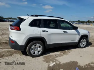 2016 Jeep Cherokee Altitude with VIN 1C4PJLAB4GW284057, listed as a Copart auction lot 55255305 with Not Provided miles and Non Repairable. Bid and sale history available at DreamBid. Image 3.