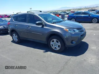 2013 Toyota RAV4 LE with VIN JTMZFREV8D5014090, listed as a IAAI auction lot 42705048 with 63,658 mi miles and . Bid and sale history available at DreamBid. Image 1.