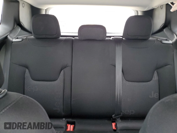 2017 Jeep Renegade Latitude with VIN ZACCJABB9HPG52068, listed as a Copart auction lot 55065385 with 57,773 mi miles and Salvage title. Bid and sale history available at DreamBid. Image 10.