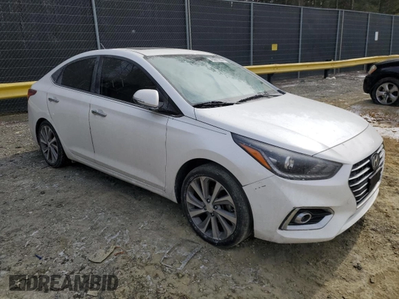 2019 Hyundai Accent Limited with VIN 3KPC34A34KE039091, listed as a Copart auction lot 45881205 with 65,264 mi miles and Salvage Title. Bid and sale history available at carsss.com. Image 4.