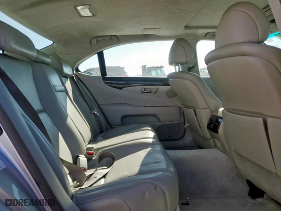 2007 Lexus LS 460 LWB with VIN JTHGL46F575002850, listed as a Copart auction lot 50342975 with 184,976 mi miles and Salvage Title. Bid and sale history available at carsss.com. Image 11.