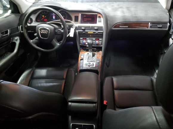 2009 Audi A6 Prestige with VIN WAUWG74FX9N040919, listed as a Copart auction lot 44317675 with 190,178 mi miles and Salvage title. Bid and sale history available at DreamBid. Image 8.