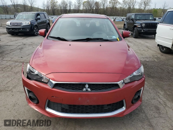 2017 Mitsubishi Lancer ES with VIN JA32U2FU8HU003959, listed as a Copart auction lot 54561025 with 82,397 mi miles and Salvage Title. Bid and sale history available at DreamBid. Image 5.