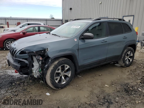 2014 Jeep Cherokee Trailhawk with VIN 1C4PJMBB9EW251749, listed as a Copart auction lot 49712915 with 94,289 mi miles and Clean Title. Bid and sale history available at carsss.com. Image 1.