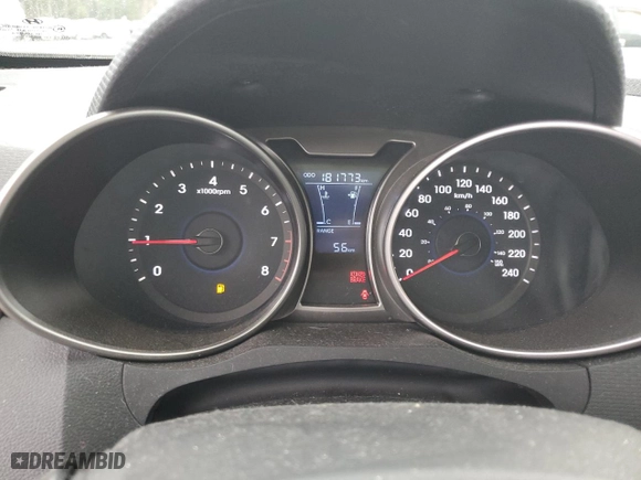 2013 Hyundai Veloster RE:MIX with VIN KMHTC6AD9DU090736, listed as a Copart auction lot 81750394 with 181,773 mi miles and Salvage Title. Bid and sale history available at carsss.com. Image 9.