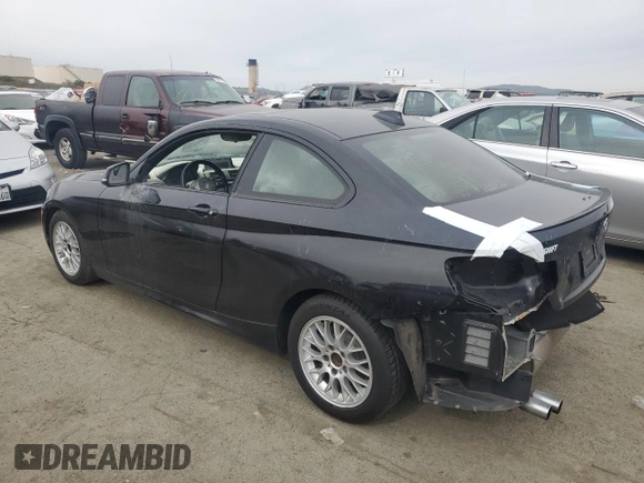 2016 BMW 2 Series 228i with VIN WBA1F9C57GV544925, listed as a Copart auction lot 44940625 with 54,982 mi miles and Salvage Title. Bid and sale history available at DreamBid. Image 2.