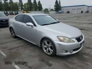 2010 Lexus IS 250 with VIN JTHBF5C21A5122189, listed as a Copart auction lot 53387275 with 166,743 mi miles and Salvage Title. Bid and sale history available at DreamBid. Image 4.