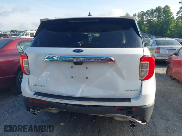 2023 Ford Explorer Limited with VIN 1FMSK8FH7PGB67791, listed as a IAAI auction lot 42475171 with 39,472 mi miles and . Bid and sale history available at DreamBid. Image 16.