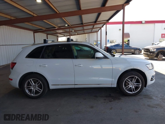 2014 Audi Q5 Premium Plus with VIN WA1LFAFP2EA044907, listed as a IAAI auction lot 42615182 with 103,749 mi miles and . Bid and sale history available at DreamBid. Image 14.