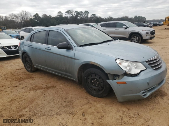 2009 Chrysler Sebring LX *Ltd Avail* with VIN 1C3LC46B59N514516, listed as a Copart auction lot 43616355 with 184,683 mi miles and Salvage Title. Bid and sale history available at carsss.com. Image 4.