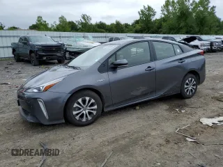 2021 Toyota Prius LE with VIN JTDL9MFU9M3029053, listed as a Copart auction lot 61280885 with 47,567 mi miles and Salvage title. Bid and sale history available at DreamBid. Image 1.