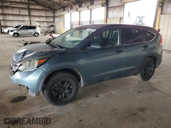 2013 Honda CR-V LX with VIN 5J6RM3H30DL037141, listed as a Copart auction lot 54716555 with 172,194 mi miles and Clean Title. Bid and sale history available at carsss.com. Image 1.