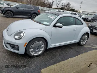 2018 Volkswagen Beetle SE with VIN 3VWJD7AT0JM726611, listed as a Copart auction lot 77896173 with 54,519 mi miles and Salvage Title. Bid and sale history available at carsss.com. Image 1.