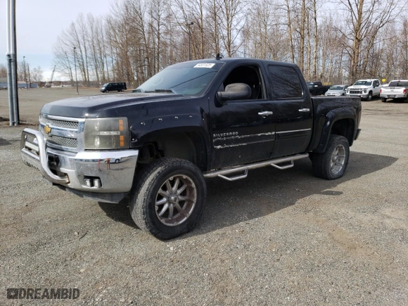 2012 Chevrolet Silverado 1500 LT with VIN 3GCPKSE7XCG256379, listed as a Copart auction lot 54531525 with 110,434 mi miles and Clean Title. Bid and sale history available at carsss.com. Image 1.