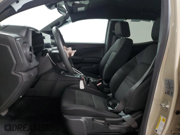 2024 Chevrolet Colorado 2WD Work Truck with VIN 1GCGSBEC1R1145420, listed as a Copart auction lot 55925265 with 12,507 mi miles and Clean Title. Bid and sale history available at DreamBid. Image 7.
