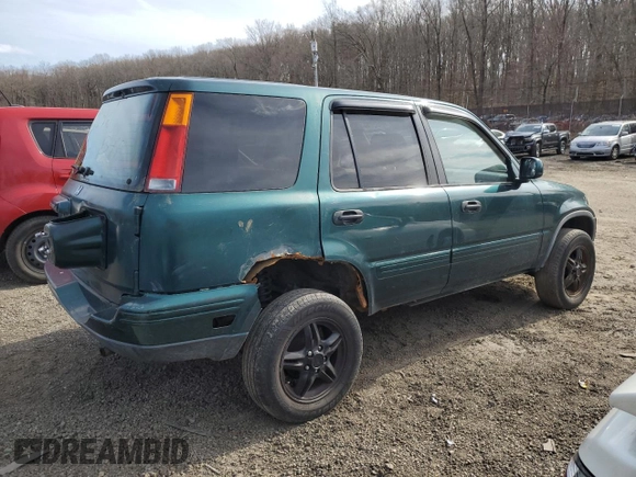 2000 Honda CR-V SE with VIN JHLRD1870YS019282, listed as a Copart auction lot 49968645 with 243,260 mi miles and Salvage Title. Bid and sale history available at carsss.com. Image 3.
