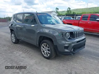 2021 Jeep Renegade Latitude with VIN ZACNJDB14MPM34631, listed as a IAAI auction lot 42043589 with 44,955 mi miles and . Bid and sale history available at DreamBid. Image 1.