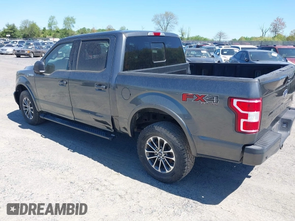 2018 Ford F-150 XL with VIN 1FTEW1EG2JFE55513, listed as a IAAI auction lot 41530354 with 132,617 mi miles. Bid and sale history available at carsss.com. Image 3.