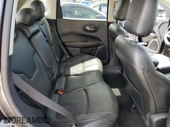 2021 Jeep Compass Limited with VIN 3C4NJCCBXMT559422, listed as a Copart auction lot 56952545 with 135,697 mi miles and Salvage title. Bid and sale history available at DreamBid. Image 11.