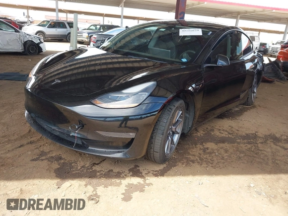 2022 Tesla Model 3 Long Range with VIN 5YJ3E1EB3NF257077, listed as a IAAI auction lot 42086629 with Not Provided miles and . Bid and sale history available at DreamBid. Image 16.