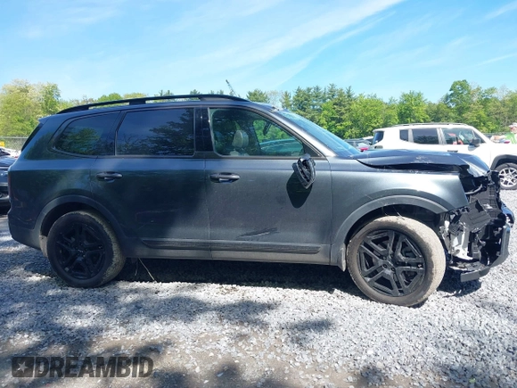 2024 Kia Telluride EX X-Line with VIN 5XYP3DGC9RG539740, listed as a IAAI auction lot 42330422 with 28,216 mi miles and . Bid and sale history available at DreamBid. Image 13.