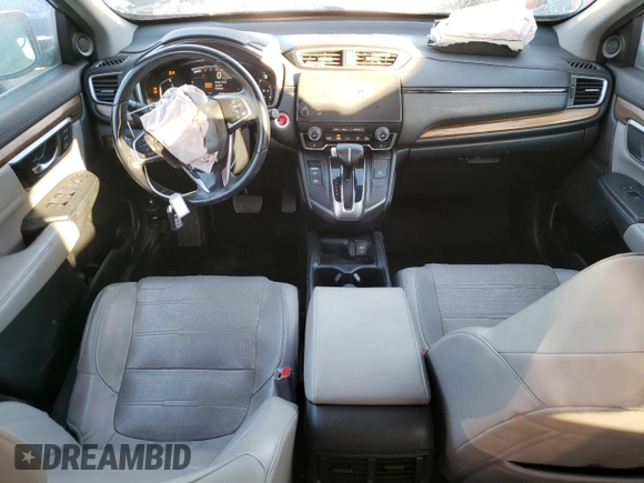 2017 Honda CR-V EX-L with VIN 7FARW1H82HE013842, listed as a Copart auction lot 76129104 with 152,639 mi miles and Salvage Title. Bid and sale history available at carsss.com. Image 8.