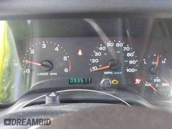 2006 Jeep Wrangler Sport with VIN 1J4FA49S96P733712, listed as a IAAI auction lot 41572913 with 93,511 mi miles. Bid and sale history available at carsss.com. Image 7.