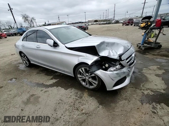 2016 Mercedes-Benz C 300 with VIN 55SWF4JB2GU157782, listed as a Copart auction lot 53893975 with 105,385 mi miles and Salvage Title. Bid and sale history available at carsss.com. Image 13.