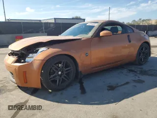 2003 Nissan 350Z Touring with VIN JN1AZ34E83T004496, listed as a Copart auction lot 43244055 with 178,876 mi miles and Salvage Title. Bid and sale history available at carsss.com. Image 1.