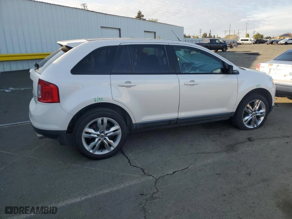 2014 Ford Edge SEL with VIN 2FMDK3JC7EBA29938, listed as a Copart auction lot 49632115 with 126,657 mi miles and Salvage Title. Bid and sale history available at carsss.com. Image 3.