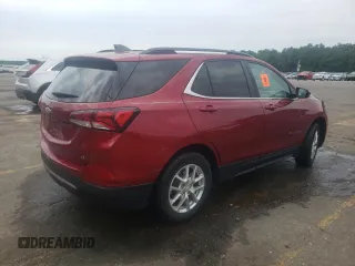 2023 Chevrolet Equinox LT with VIN 3GNAXKEG2PS172557, listed as a Copart auction lot 55362735 with 74,970 mi miles and Salvage title. Bid and sale history available at DreamBid. Image 3.