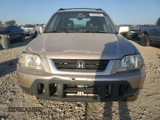 2001 Honda CR-V SE with VIN JHLRD18711S017689, listed as a Copart auction lot 73733864 with 195,922 mi miles and Salvage Title. Bid and sale history available at carsss.com. Image 5.