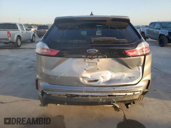 2021 Ford Edge SEL with VIN 2FMPK4J90MBA40902, listed as a Copart auction lot 52501675 with 24,520 mi miles and Salvage Title. Bid and sale history available at carsss.com. Image 6.