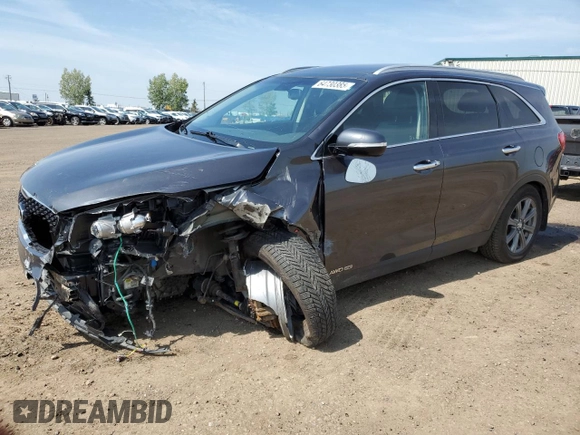 2018 Kia Sorento EX with VIN 5XYPHDA51JG354324, listed as a Copart auction lot 64730385 with 100,962 mi miles and Salvage title. Bid and sale history available at DreamBid. Image 1.