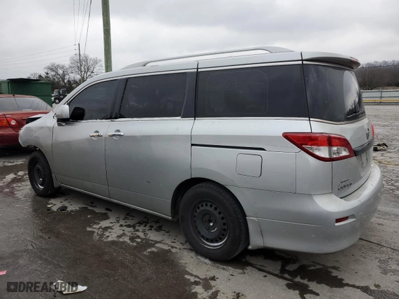 2014 Nissan Quest S with VIN JN8AE2KP0E9107035, listed as a Copart auction lot 41536095 with 197,785 mi miles and Salvage Title. Bid and sale history available at carsss.com. Image 2.