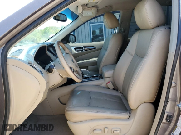 2014 Nissan Pathfinder S z VIN 5N1AR2MN6EC702417, wystawiony jako Copart lot #55015915 z przebiegiem 170 435 mil mil oraz Szkoda całkowita • Salvage title. Historia ofert i sprzedaży dostępna na DreamBid. Obrazek 7.