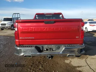 2021 Chevrolet Silverado 1500 LT with VIN 3GCUYDED5MG246654, listed as a Copart auction lot 43061635 with 34,916 mi miles and Salvage Title. Bid and sale history available at DreamBid. Image 6.