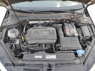 2016 Volkswagen Golf SportWagen TSI S with VIN 3VWC17AU1GM520068, listed as a Copart auction lot 75169214 with 103,329 mi miles and Salvage Title. Bid and sale history available at carsss.com. Image 12.