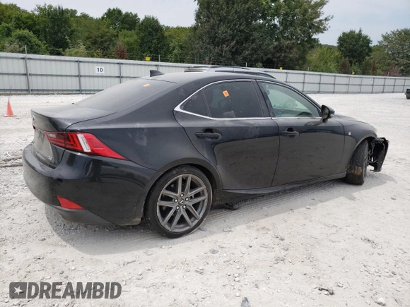 2015 Lexus IS 250 z VIN JTHBF1D24F5052623, wystawiony jako Copart lot #66419724 z przebiegiem 98 201 mil mil oraz Szkoda całkowita • Salvage title. Historia ofert i sprzedaży dostępna na DreamBid. Obrazek 3.