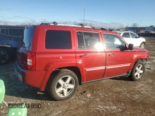 2010 Jeep Patriot Limited with VIN 1J4NF4GB6AD555607, listed as a Copart auction lot 82684464 with 83,915 mi miles and Salvage Title. Bid and sale history available at DreamBid. Image 3.