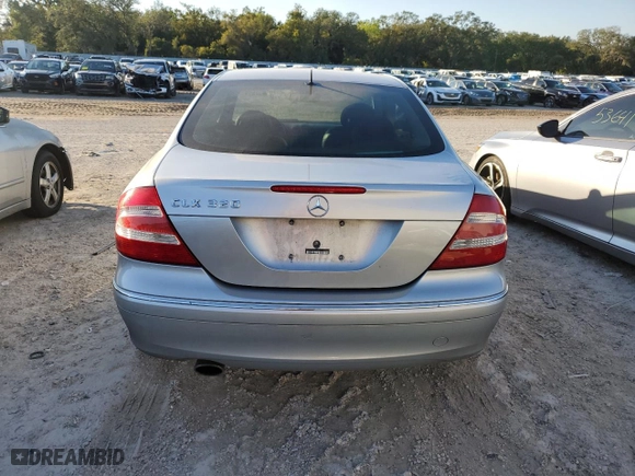 2003 Mercedes-Benz CLK-Class 3.2L with VIN WDBTJ65J43F020380, listed as a Copart auction lot 85879614 with 179,824 mi miles and Salvage Title. Bid and sale history available at carsss.com. Image 6.